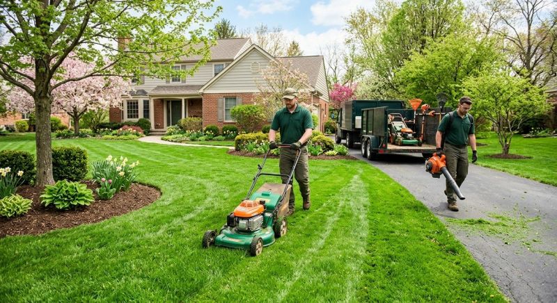 Lawn Care And Landscaping Service