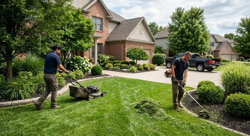 Lawn Care And Landscaping Service